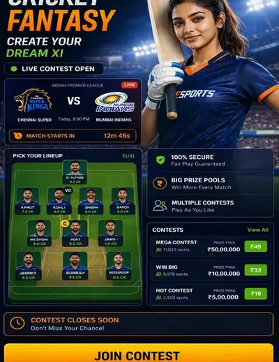 888tiger (888 tiger) fantasy cricket & matchday visual 3